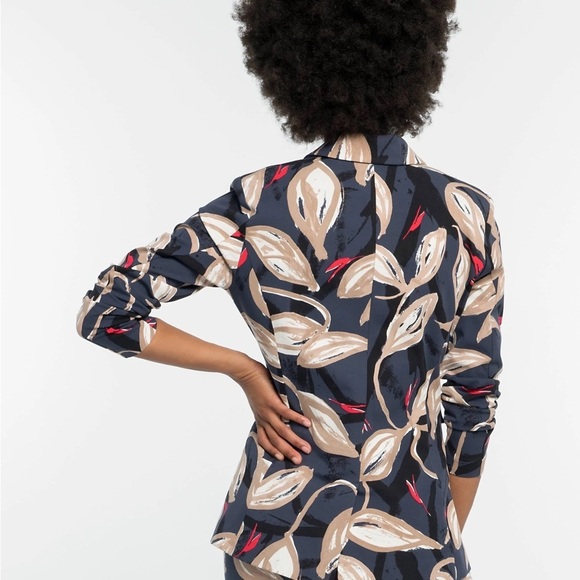⚫️ Nic + Zoe Petites Budding Printed Business Two-Button Blazer - Picture 11 of 11
